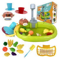 Aqua Sink PLAYIO - Play Sink with Electric Water Pump for Kids 3+