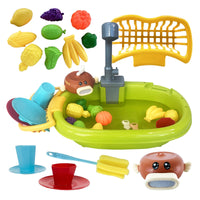 Aqua Sink PLAYIO - Play Sink with Electric Water Pump for Kids 3+