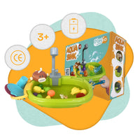 Aqua Sink PLAYIO - Play Sink with Electric Water Pump for Kids 3+