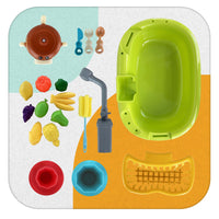 Aqua Sink PLAYIO - Play Sink with Electric Water Pump for Kids 3+