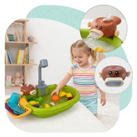Aqua Sink PLAYIO - Play Sink with Electric Water Pump for Kids 3+