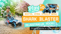 Shark Blaster PLAYIO - RC Car with Water Launchers and Mist Effect
