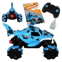 Shark Blaster PLAYIO - RC Car with Water Launchers and Mist Effect