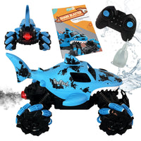 Shark Blaster PLAYIO - RC Car with Water Launchers and Mist Effect