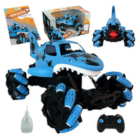 Shark Blaster PLAYIO - RC Car with Water Launchers and Mist Effect