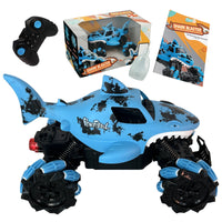 Shark Blaster PLAYIO - RC Car with Water Launchers and Mist Effect