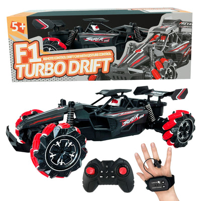 F1 Turbo Drift PLAYIO - RC Car with 360° Drift, Gesture Control and Smoke Effect