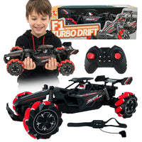 F1 Turbo Drift PLAYIO - RC Car with 360° Drift, Gesture Control and Smoke Effect