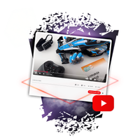 F1 Turbo Drift RC - Gesture Control RC Car with 360° Drift