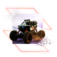 OFF ROAD BEAST – RC Car with Smoke Effect and LED Lighting