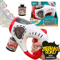 Unicorn Bubble Gun PLAYIO - Mechanical Generator of Hundreds of Bubbles for Children 3+