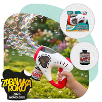 Unicorn Bubble Gun PLAYIO - Mechanical Generator of Hundreds of Bubbles for Children 3+