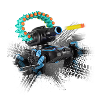 RC Car with Dart Launcher Blaster Racer - 360° Drift and Long-Distance Shooting