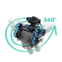 RC Car with Dart Launcher Blaster Racer - 360° Drift and Long-Distance Shooting