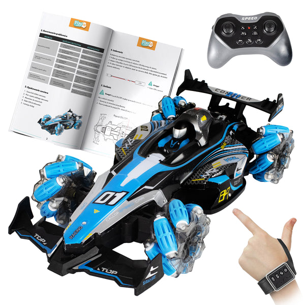 F1 Turbo Drift RC - Gesture Control RC Car with 360° Drift