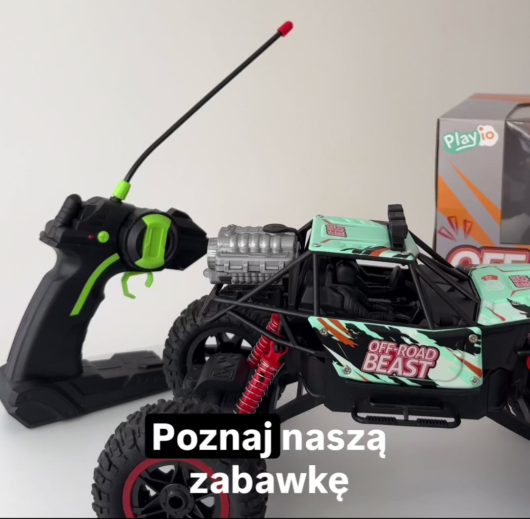 OFF ROAD BEAST – RC Car with Smoke Effect and LED Lighting